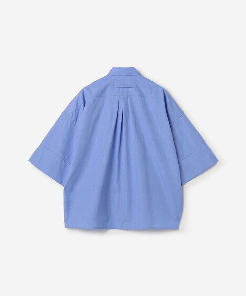 TICCA(ティッカ)の「TICCA | スクエア 半袖ダブルカフスシャツ WOMEN(シャツ/ブラウス・レディース・ブルー・F)」の12枚目の写真