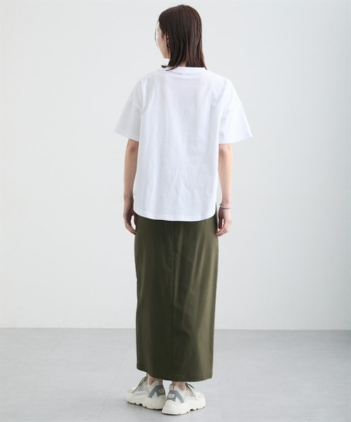 nissen(ニッセン)の「綿100%テディベアプリントTシャツ(Tシャツ/カットソー・レディース・オフホワイト/チャコールグレー・M/L)」の10枚目の写真