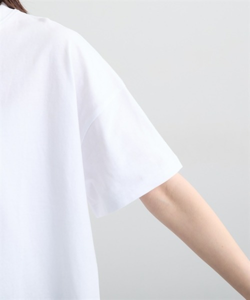 nissen(ニッセン)の「綿100%テディベアプリントTシャツ(Tシャツ/カットソー・レディース・オフホワイト/チャコールグレー・M/L)」の17枚目の写真