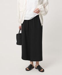 UNITED ARROWS | COMFY クロップド ワイドパンツ ‐防汚 UVカット ウォッシャブル‐(スラックス)