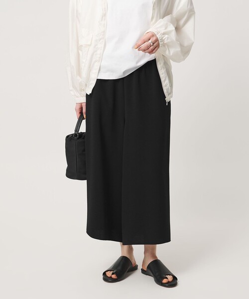 大幅値下げ！　ユナイテッドアローズ　CONFYシリーズ COMFY クロップド ワイドパンツ ‐防汚 UVカット ウォッシャブル