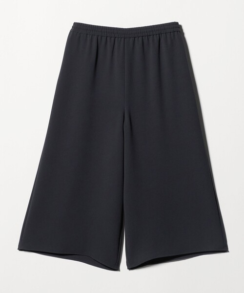 UNITED ARROWS(ユナイテッドアローズ)の「COMFY クロップド ワイドパンツ ‐防汚 UVカット ウォッシャブル‐(スラックス・レディース・ブラック/ダークグレー・36/38)」の11枚目の写真