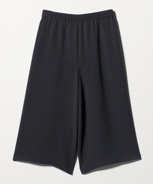 UNITED ARROWS(ユナイテッドアローズ)の「COMFY クロップド ワイドパンツ ‐防汚 UVカット ウォッシャブル‐(スラックス・レディース・ブラック/ダークグレー・36/38)」の12枚目の写真