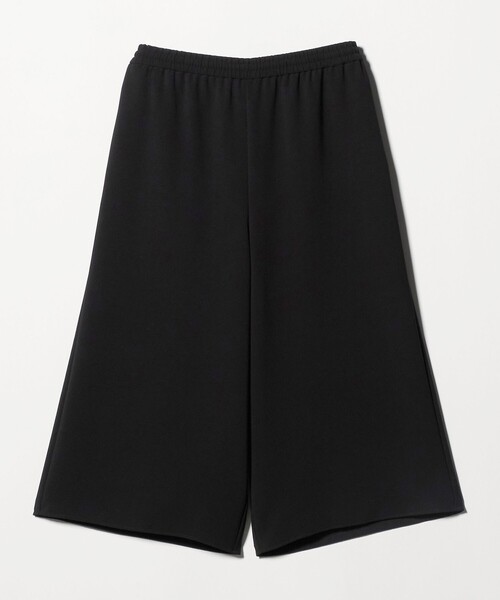 UNITED ARROWS(ユナイテッドアローズ)の「COMFY クロップド ワイドパンツ ‐防汚 UVカット ウォッシャブル‐(スラックス・レディース・ブラック/ダークグレー・36/38)」の17枚目の写真