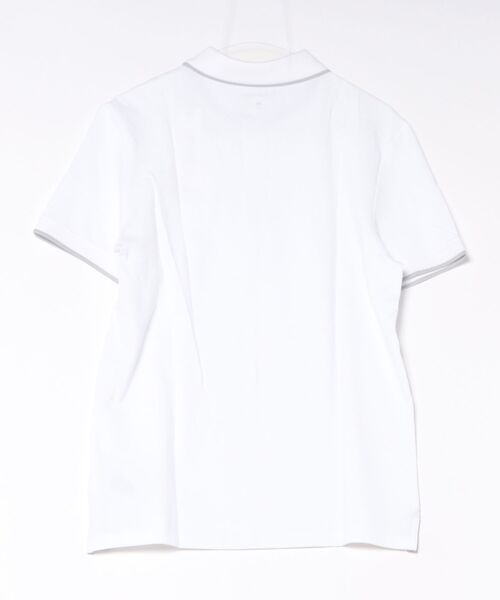 Calvin Klein(カルバン・クライン)の「ロゴ刺繍ポロシャツ(ポロシャツ・メンズ・ホワイト・LARGE/MEDIUM)」の2枚目の写真