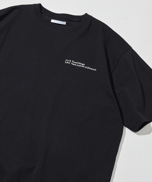 Firsthand(ファーストハンド)の「MA Firsthand/マ ファーストハンド MA ベーシック ロゴ 刺繍 ショートスリーブ Tシャツ(Tシャツ/カットソー・メンズ・ブラック/ホワイト/ブルー/オフホワイト・MEDIUM/SMALL/LARGE)」の8枚目の写真