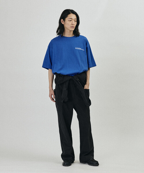 Firsthand(ファーストハンド)の「MA Firsthand/マ ファーストハンド MA ベーシック ロゴ 刺繍 ショートスリーブ Tシャツ(Tシャツ/カットソー・メンズ・ブラック/ホワイト/ブルー/オフホワイト・MEDIUM/SMALL/LARGE)」の18枚目の写真