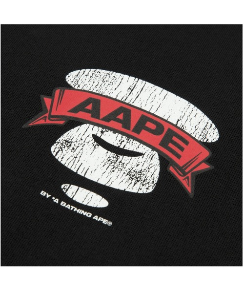 AAPE BY A BATHING APE(エーエイプバイアベイシングエイプ)の「AAPE THEME MAIN TEE(Tシャツ/カットソー・メンズ・グリーン系その他5/ブラック・X-LARGE/SMALL/MEDIUM/LARGE/XX-LARGE)」の4枚目の写真