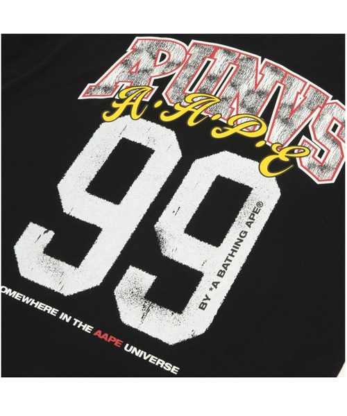 AAPE BY A BATHING APE(エーエイプバイアベイシングエイプ)の「AAPE THEME MAIN TEE(Tシャツ/カットソー・メンズ・グリーン系その他5/ブラック・X-LARGE/SMALL/MEDIUM/LARGE/XX-LARGE)」の5枚目の写真