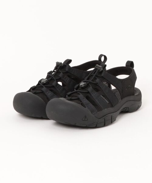 KEEN(キーン)の「【K-SWISS/ケースイス】NEWPORT H2/ニューポート エイチツー(サンダル・メンズ・ブラック/ブラック系その他・26.0cm/27.0cm/28.0cm)」の1枚目の写真