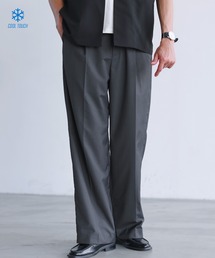 SPU（スプ）の「【接触冷感】上質サマーTRセミワイドスラックス（スラックス）」