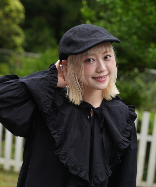 ZOZOMARKET by aoi(ゾゾマーケットバイアオイ)の「【インフルエンサー aoiセレクト】コットンフリルブラウス(シャツ/ブラウス・レディース・ブラック/ホワイト・FREE)」の3枚目の写真