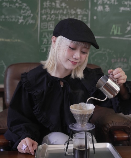 ZOZOMARKET by aoi(ゾゾマーケットバイアオイ)の「【インフルエンサー aoiセレクト】コットンフリルブラウス(シャツ/ブラウス・レディース・ブラック/ホワイト・FREE)」の18枚目の写真