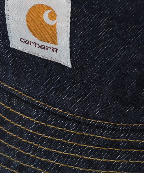Carhartt WIP(カーハートダブリューアイピー)の「CARHARTT WIP / カーハート ダブリューアイピーBELMAR BUCKET HAT(ハット・メンズ・ネイビー・MEDIUM)」の2枚目の写真