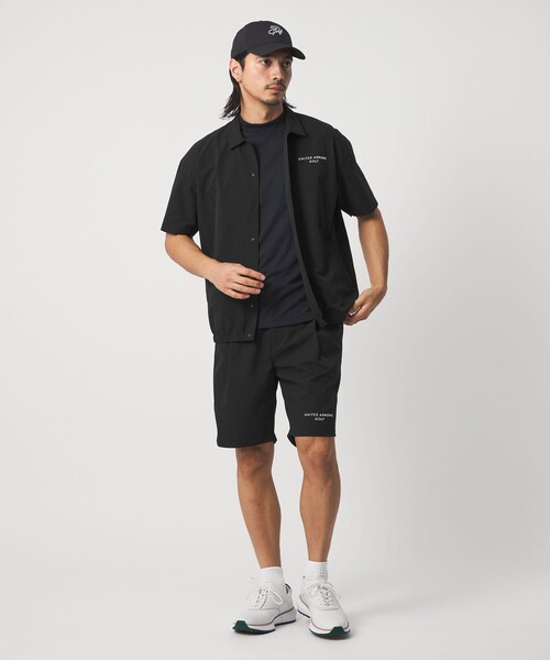 UNITED ARROWS GOLF(ユナイテッドアローズゴルフ)の「メンズ ミニリップ ショートパンツ 防しわ 2WAYストレッチ(その他パンツ・メンズ・ブラック/ライム・XL/S/M/L)」の9枚目の写真
