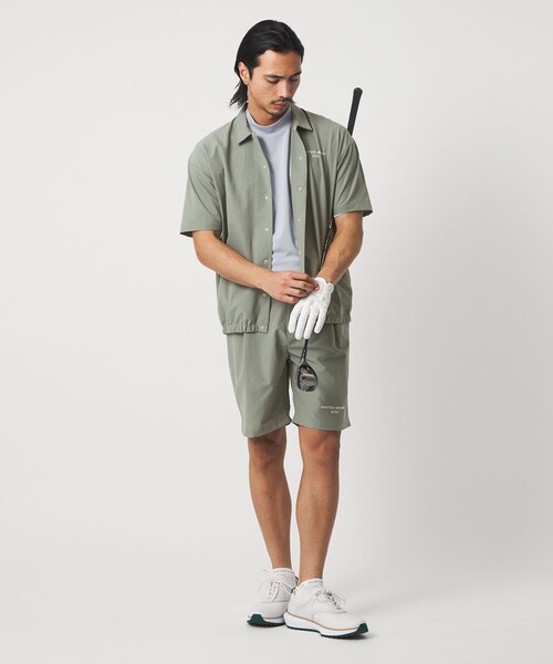 UNITED ARROWS GOLF(ユナイテッドアローズゴルフ)の「メンズ ミニリップ ショートパンツ 防しわ 2WAYストレッチ(その他パンツ・メンズ・ブラック/ライム・XL/S/M/L)」の15枚目の写真