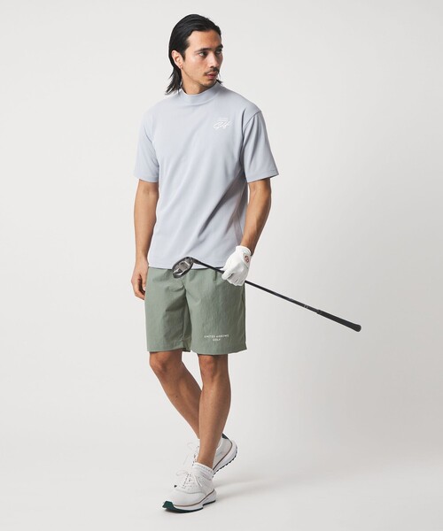 UNITED ARROWS GOLF(ユナイテッドアローズゴルフ)の「メンズ ミニリップ ショートパンツ 防しわ 2WAYストレッチ(その他パンツ・メンズ・ブラック/ライム・XL/S/M/L)」の18枚目の写真