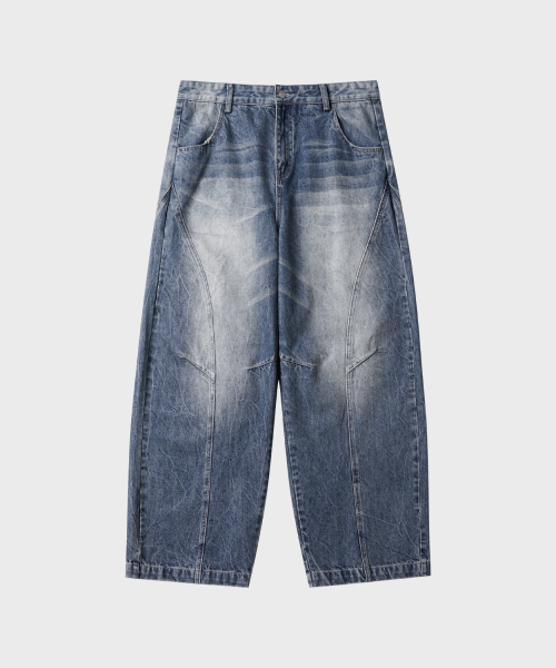 LEIRE（ルアール）の「カーブドラインウォッシングパンツ [フェイドブルー]（デニムパンツ・メンズ・その他・MEDIUM/LARGE/X-LARGE）」の7枚目の写真