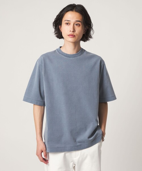 A DAY IN THE LIFE UNITED ARROWS(アデイインザライフユナイテッドアローズ)の「ピグメントダイ リラックス カットソー<A DAY IN THE LIFE>(Tシャツ/カットソー・メンズ・ライトピンク/コバルトブルー/ブラック・M/L)」の2枚目の写真