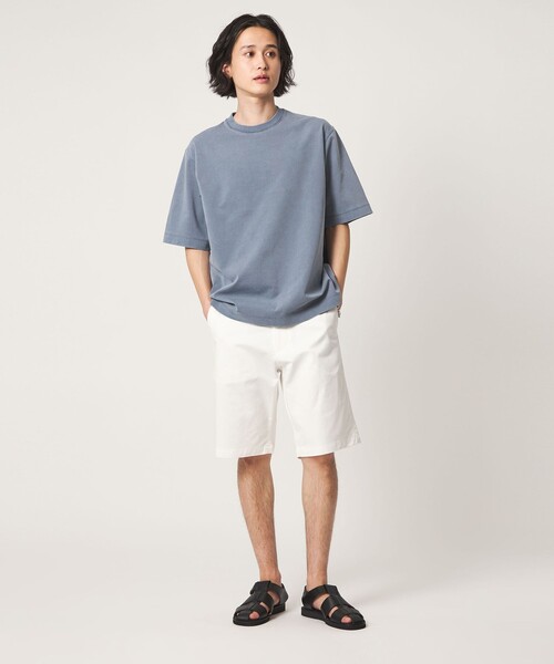 A DAY IN THE LIFE UNITED ARROWS(アデイインザライフユナイテッドアローズ)の「ピグメントダイ リラックス カットソー<A DAY IN THE LIFE>(Tシャツ/カットソー・メンズ・ライトピンク/コバルトブルー/ブラック・M/L)」の6枚目の写真
