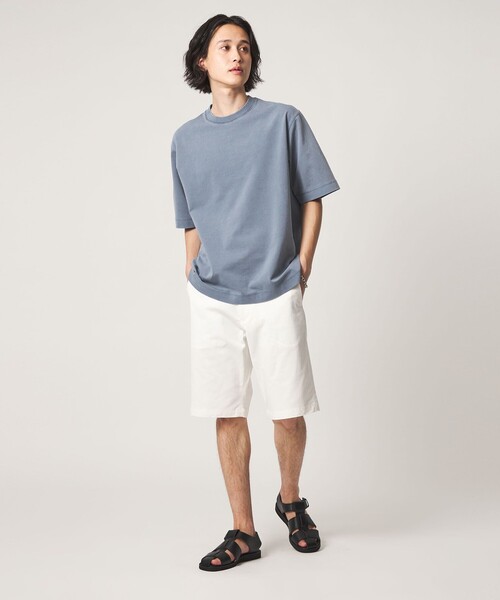 A DAY IN THE LIFE UNITED ARROWS(アデイインザライフユナイテッドアローズ)の「ピグメントダイ リラックス カットソー<A DAY IN THE LIFE>(Tシャツ/カットソー・メンズ・ライトピンク/コバルトブルー/ブラック・M/L)」の7枚目の写真
