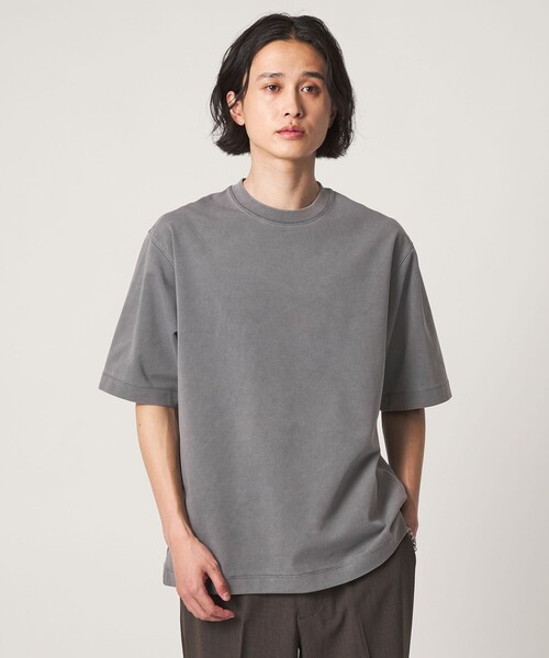 A DAY IN THE LIFE UNITED ARROWS(アデイインザライフユナイテッドアローズ)の「ピグメントダイ リラックス カットソー<A DAY IN THE LIFE>(Tシャツ/カットソー・メンズ・ライトピンク/コバルトブルー/ブラック・M/L)」の8枚目の写真