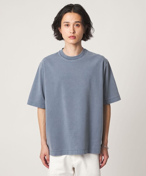 A DAY IN THE LIFE UNITED ARROWS(アデイインザライフユナイテッドアローズ)の「ピグメントダイ リラックス カットソー<A DAY IN THE LIFE>(Tシャツ/カットソー・メンズ・ライトピンク/コバルトブルー/ブラック・M/L)」の11枚目の写真