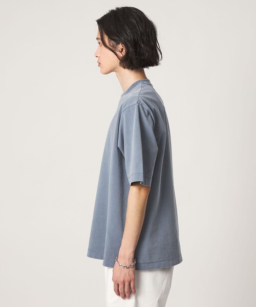 A DAY IN THE LIFE UNITED ARROWS(アデイインザライフユナイテッドアローズ)の「ピグメントダイ リラックス カットソー<A DAY IN THE LIFE>(Tシャツ/カットソー・メンズ・ライトピンク/コバルトブルー/ブラック・M/L)」の12枚目の写真