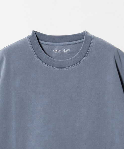 A DAY IN THE LIFE UNITED ARROWS(アデイインザライフユナイテッドアローズ)の「ピグメントダイ リラックス カットソー<A DAY IN THE LIFE>(Tシャツ/カットソー・メンズ・ライトピンク/コバルトブルー/ブラック・M/L)」の16枚目の写真