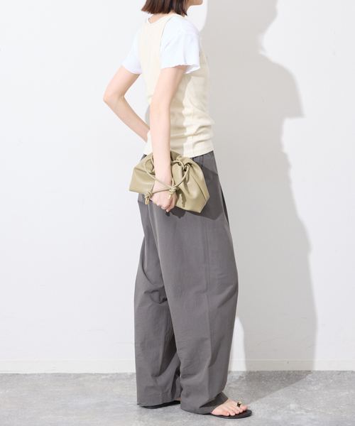 CAROUSE LAMBRA(ケラウズランブラ)の「CaRouseLamBRa/ケラウズランブラ リブキャミソール 251-380 REGULAR(Tシャツ/カットソー・レディース・レッド/アイボリー・FREE)」の18枚目の写真