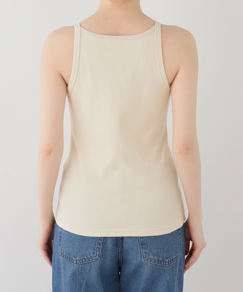 CAROUSE LAMBRA(ケラウズランブラ)の「CaRouseLamBRa/ケラウズランブラ リブキャミソール 251-380 REGULAR(Tシャツ/カットソー・レディース・レッド/アイボリー・FREE)」の9枚目の写真