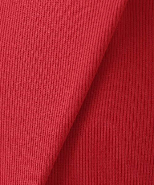 CAROUSE LAMBRA(ケラウズランブラ)の「CaRouseLamBRa/ケラウズランブラ リブキャミソール 251-380 REGULAR(Tシャツ/カットソー・レディース・レッド/アイボリー・FREE)」の15枚目の写真