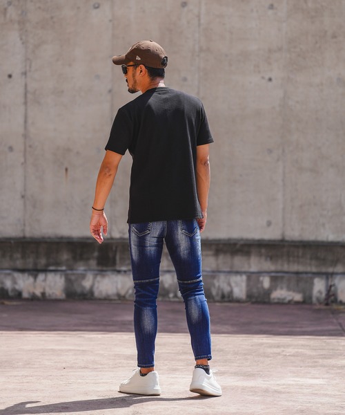adamsJUGGLER（アダムスジャグラー）の「RTEG H/ネック OE ティー（Tシャツ/カットソー・メンズ・ホワイト/ブラック・S/XXL/XL/L/M）」の10枚目の写真