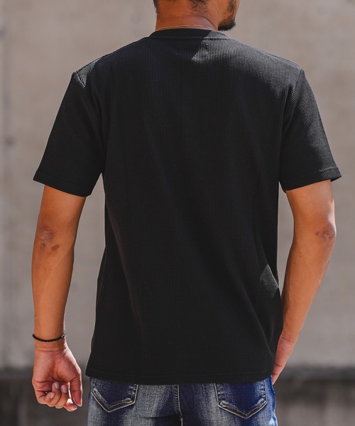adamsJUGGLER（アダムスジャグラー）の「RTEG H/ネック OE ティー（Tシャツ/カットソー・メンズ・ホワイト/ブラック・S/XXL/XL/L/M）」の22枚目の写真