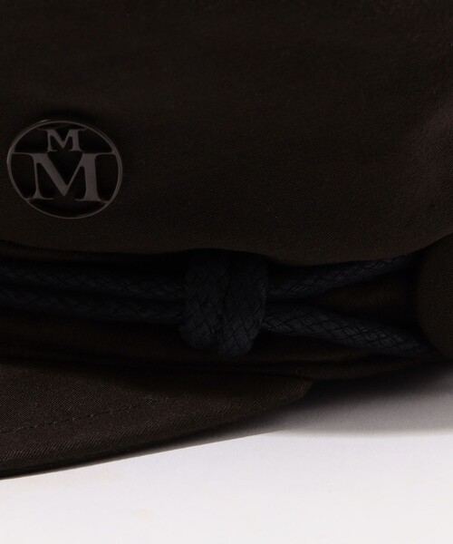 MAISON MICHEL(メゾンミッシェル)の「MAISON MICHEL New Abby キャスケット(ハンチング/ベレー帽・レディース・ダークブラウン・S/M)」の6枚目の写真
