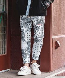 felkod（フィルコッド）の「mp15139- Bandana Print Scuba Easy Pants イージーパンツ(F26A030)（スウェットパンツ）」