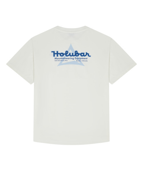 HOLUBAR(ホルバー)の「Flatirons Logo T Shirt White(Tシャツ/カットソー・メンズ・その他・LARGE/X-LARGE)」の2枚目の写真