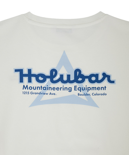 HOLUBAR(ホルバー)の「Flatirons Logo T Shirt White(Tシャツ/カットソー・メンズ・その他・LARGE/X-LARGE)」の4枚目の写真