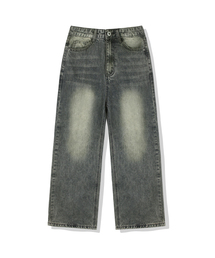 BASIC LABEL（ベーシックラベル）の「Logic balloon wide-washed denim pants 4 Color [BLBD_5013]（デニムパンツ）」