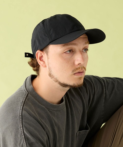 CPH(シーピーエイチ)の「DEEP 6 PANEL CAP / NYLON RIP(キャップ・メンズ・ブラック・FREE)」の2枚目の写真