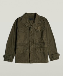 G-STAR | Washed Slim Field Jacket/ヴィンテージライクウォッシュ加工スリムフィールドジャケット(ミリタリージャケット)