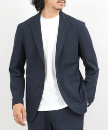 NOLLEY’S | 《ビジカジ/セットアップ対応》Primeflex 吸水速乾 メランジ鹿の子ストレッチイージーJK 26SS(テーラードジャケット)