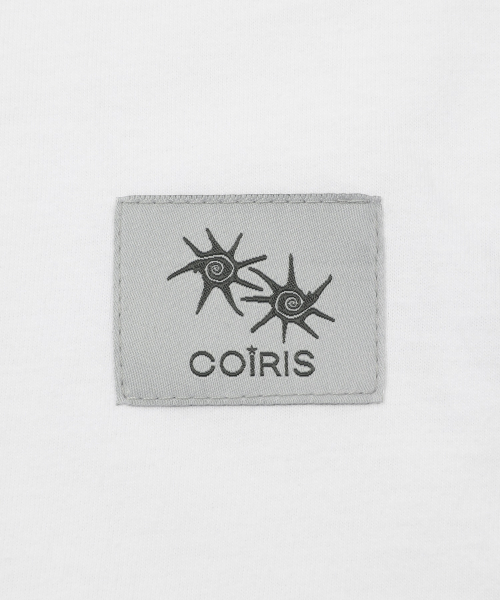COIRIS(コイリス)の「バミパッチワーク半袖Tシャツ(3カラー)(Tシャツ/カットソー・レディース・チャコールグレー/ホワイト/ブラック・FREE)」の12枚目の写真