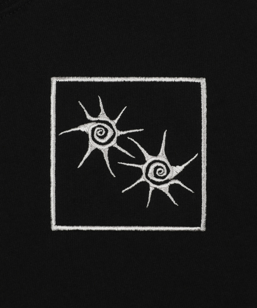 COIRIS(コイリス)の「バミパッチワーク半袖Tシャツ(3カラー)(Tシャツ/カットソー・レディース・チャコールグレー/ホワイト/ブラック・FREE)」の22枚目の写真