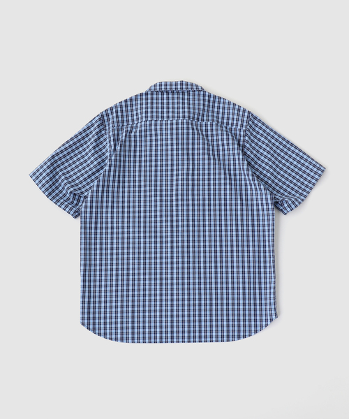 AFB(エーエフビー)の「AFB / エーエフビー SS CHECK SHIRTS(シャツ/ブラウス・メンズ・ブルー・MEDIUM/LARGE)」の3枚目の写真