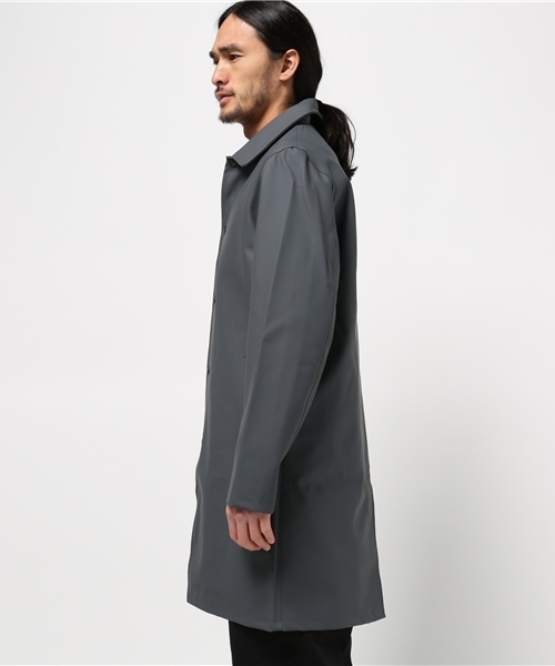 STUTTERHEIM（ストゥッテルハイム）の「【STUTTERHEIM】Vesastan（ステンカラーコート・メンズ・ブラック/チャコールグレー/ベージュ・X-SMALL/SMALL）」の11枚目の写真