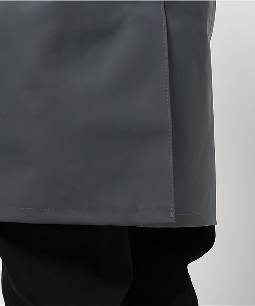 STUTTERHEIM（ストゥッテルハイム）の「【STUTTERHEIM】Vesastan（ステンカラーコート・メンズ・ブラック/チャコールグレー/ベージュ・X-SMALL/SMALL）」の5枚目の写真