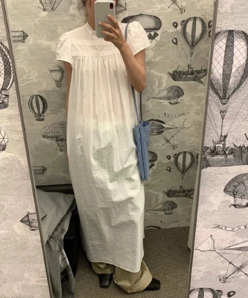 FAVORITO（ファヴォリート）の「リラックスワンピース（ワンピース・レディース・ホワイト・F）」の9枚目の写真