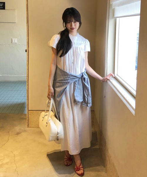 FAVORITO（ファヴォリート）の「リラックスワンピース（ワンピース・レディース・ホワイト・F）」の17枚目の写真