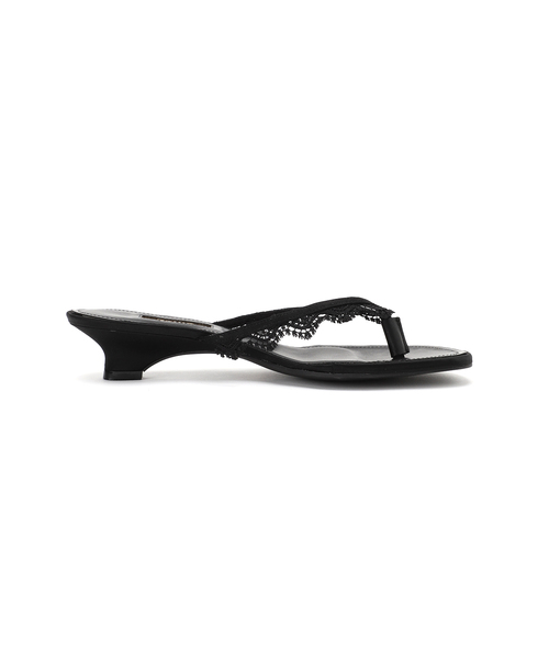 GRISE(グリーズ)の「《/WEB+一部店舗限定》GRISE3.5cmレーストングサンダル(サンダル・レディース・ブラック/アイボリー・X-LARGE/LARGE/MEDIUM/SMALL)」の11枚目の写真